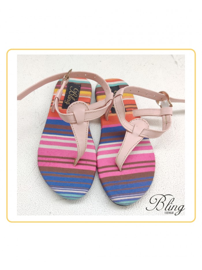 Printed sandal