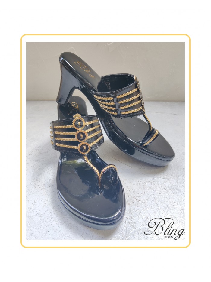 Black gold platforms