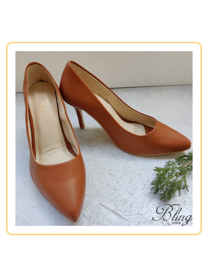 Buy Brown Heeled Shoes for Women by HI-ATTITUDE Online | Ajio.com