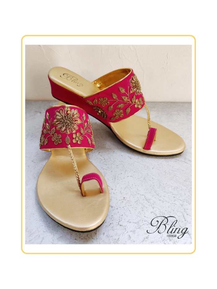 Pink Tikki work wedges