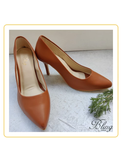 Brown heels